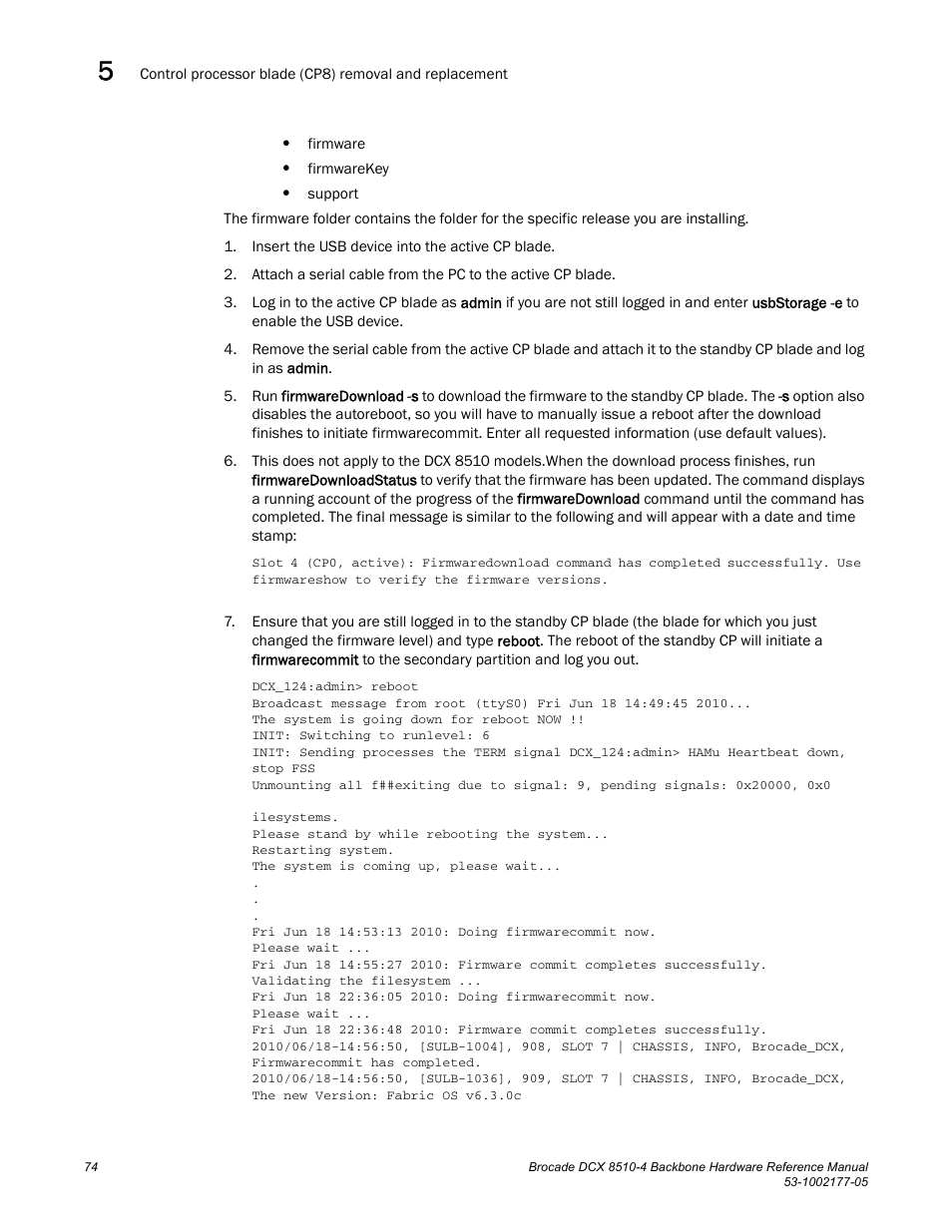 Brocade Communications Systems Brocade Backbone DCX 8510-4 User Manual | Page 94 / 168