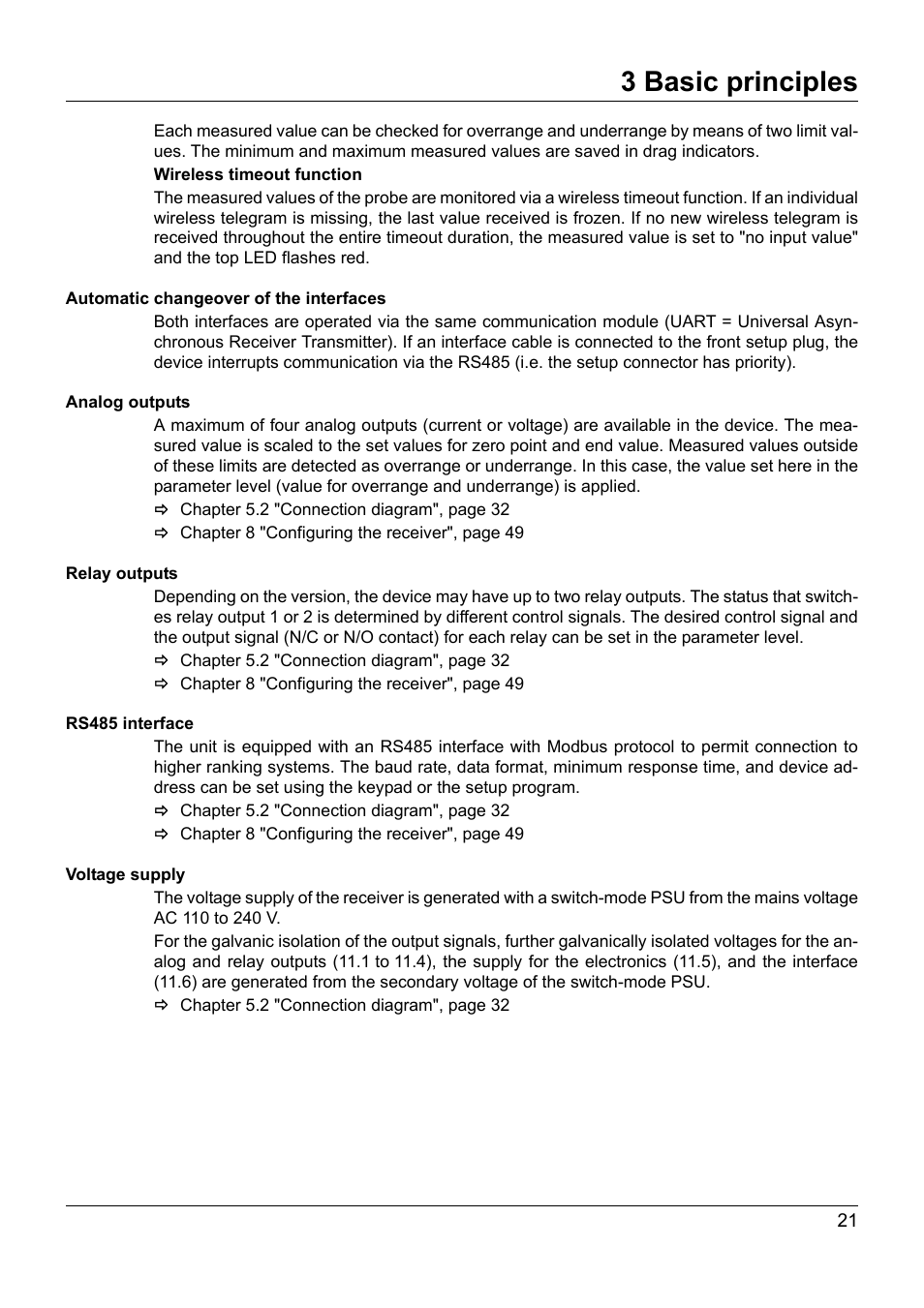 3 basic principles | JUMO 902931 Wtrans Receiver with Wireless Data Transmission Operating Manual User Manual | Page 21 / 104