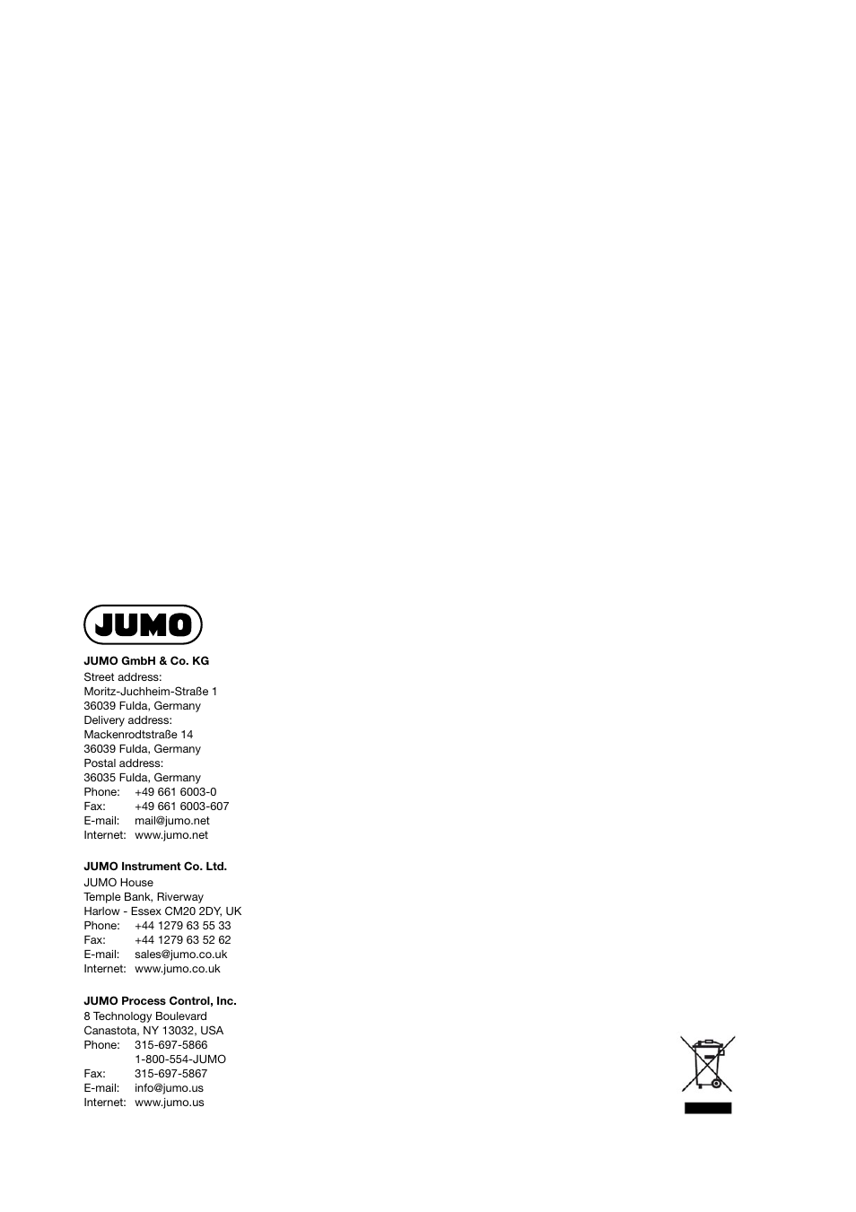 JUMO 902930 Wtrans Transmitter RTD Temperature Probe with Ex approval Operating Manual User Manual | Page 48 / 48