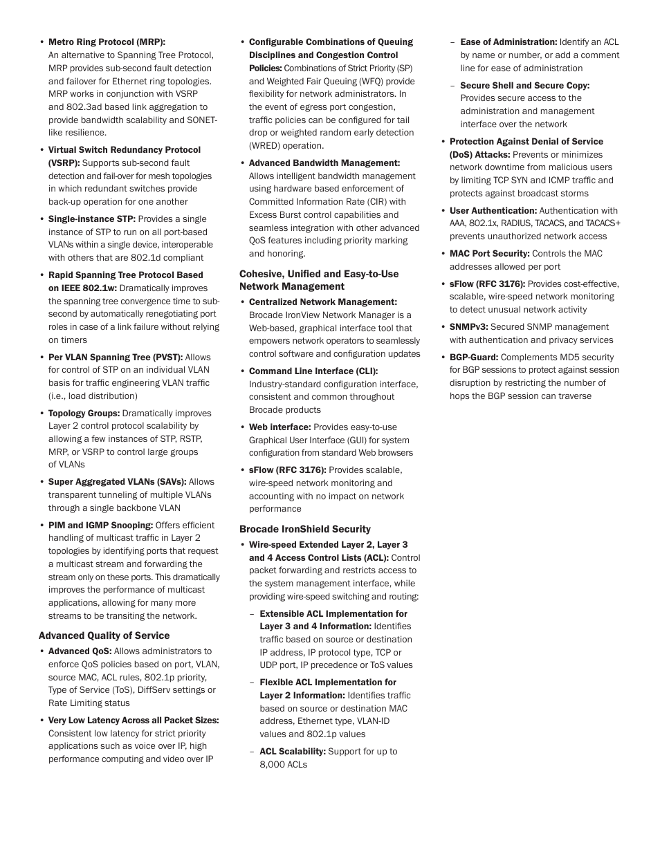 Brocade Communications Systems Bigiron RX Series User Manual | Page 3 / 8