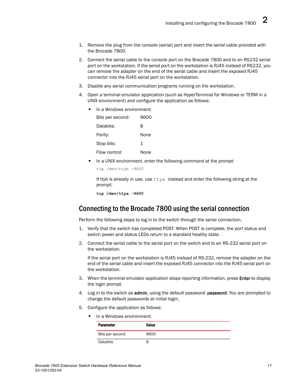 Brocade Communications Systems Extension Switch 7800 User Manual | Page 23 / 56