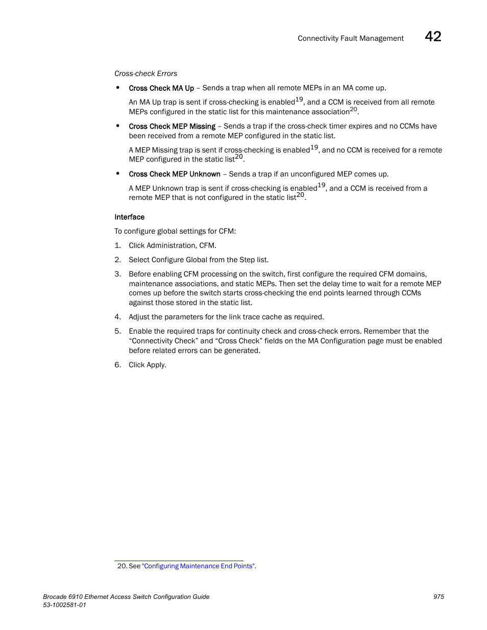 Brocade Communications Systems Brocate Ethernet Access Switch 6910 User Manual | Page 1025 / 1200