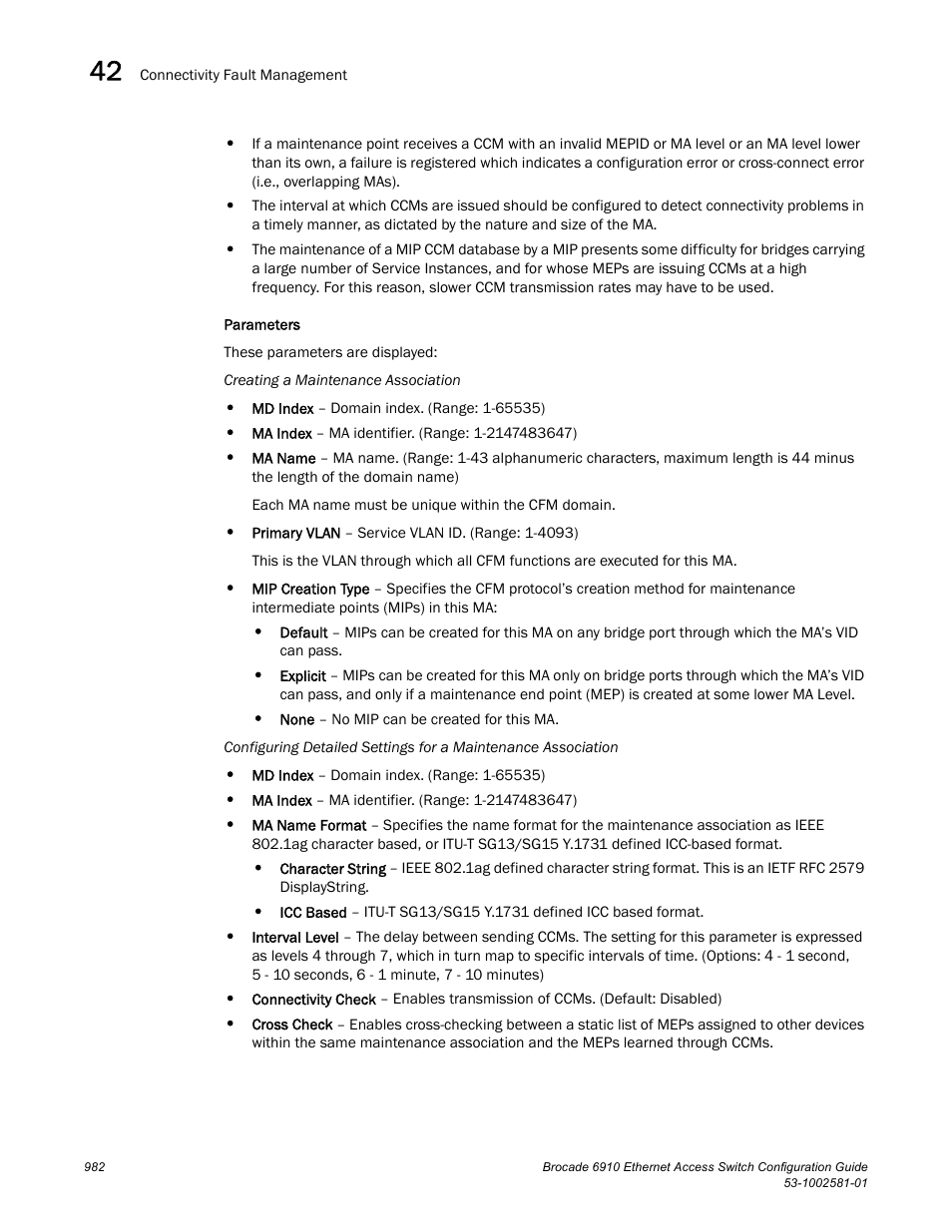 Brocade Communications Systems Brocate Ethernet Access Switch 6910 User Manual | Page 1032 / 1200