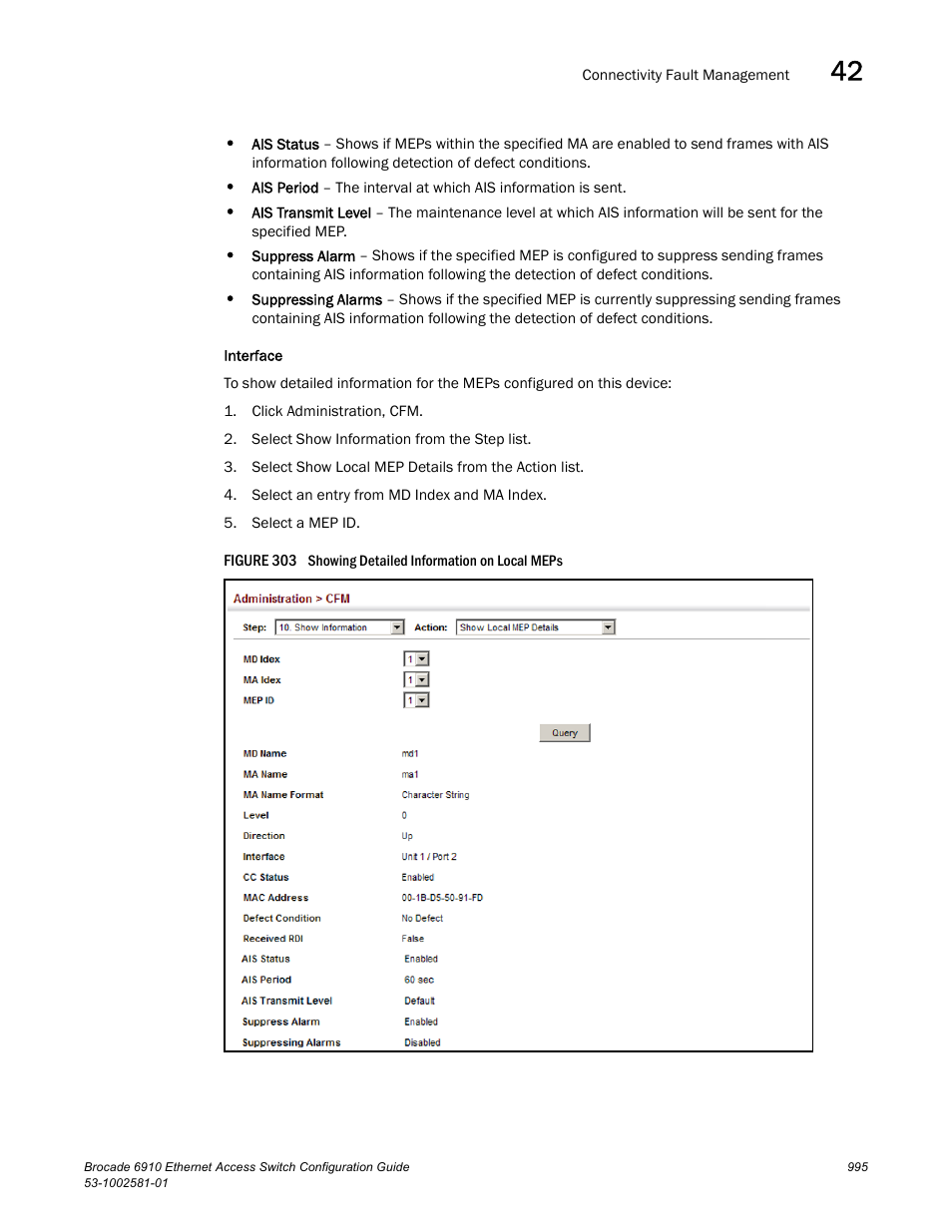 Figure 303 s | Brocade Communications Systems Brocate Ethernet Access Switch 6910 User Manual | Page 1045 / 1200
