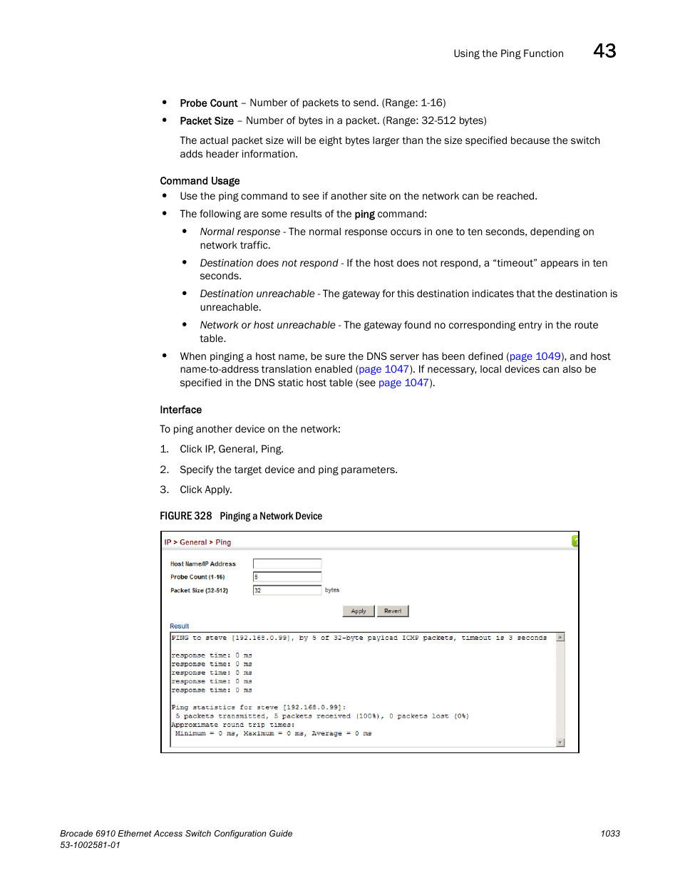 Figure 328 p | Brocade Communications Systems Brocate Ethernet Access Switch 6910 User Manual | Page 1083 / 1200
