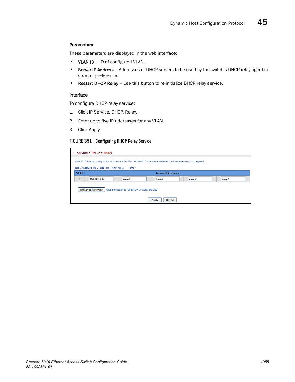 Figure 351 confi | Brocade Communications Systems Brocate Ethernet Access Switch 6910 User Manual | Page 1105 / 1200