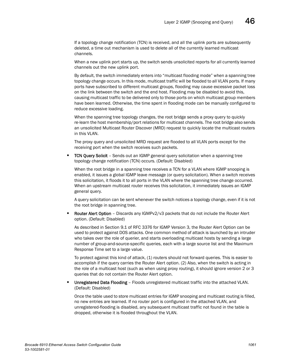 Brocade Communications Systems Brocate Ethernet Access Switch 6910 User Manual | Page 1111 / 1200