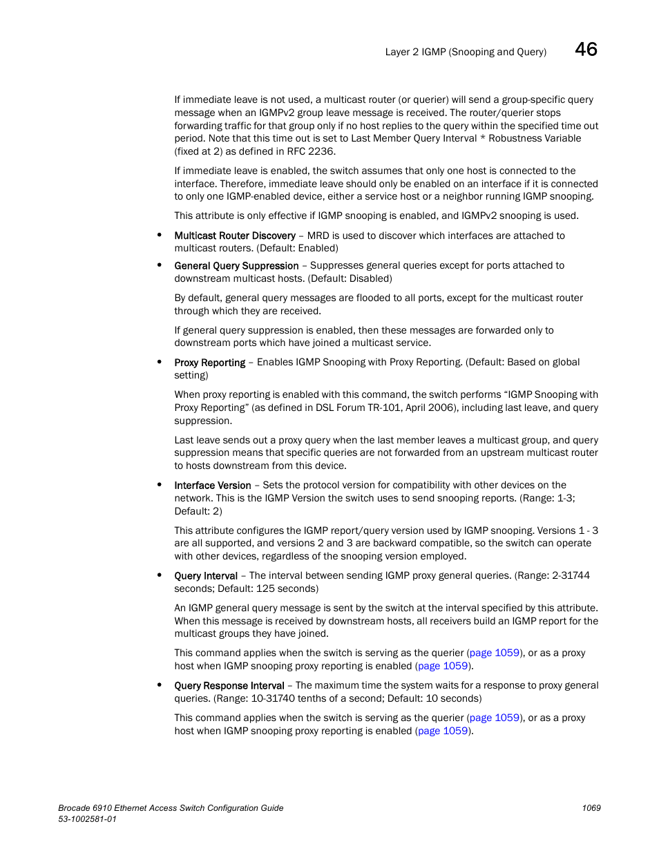 Brocade Communications Systems Brocate Ethernet Access Switch 6910 User Manual | Page 1119 / 1200