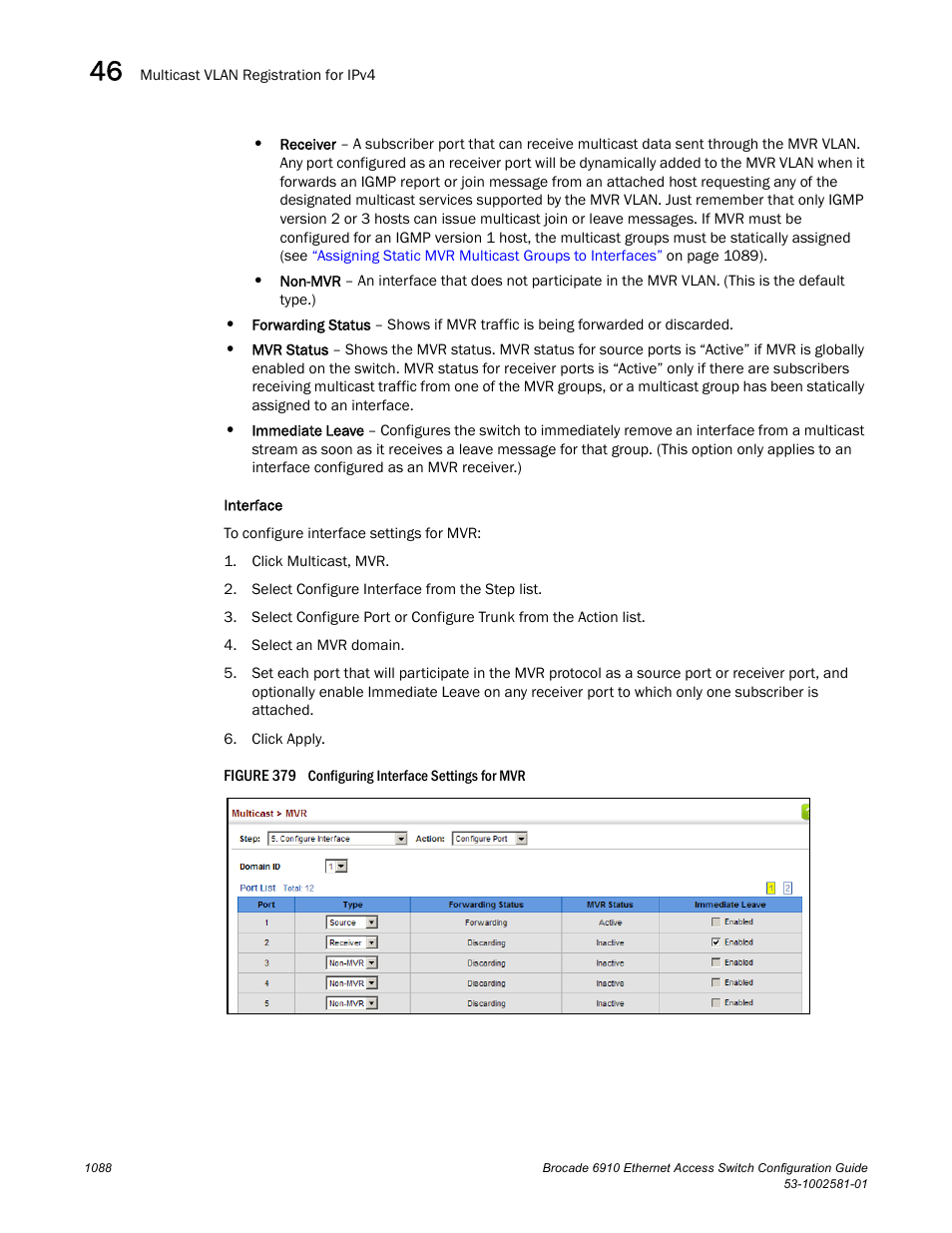 Figure 379 confi | Brocade Communications Systems Brocate Ethernet Access Switch 6910 User Manual | Page 1138 / 1200