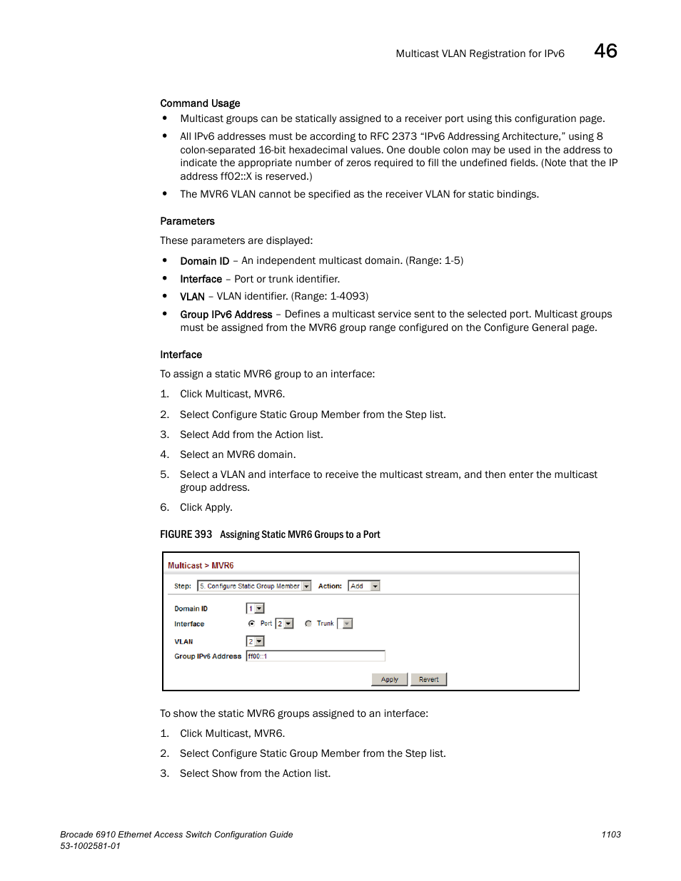 Figure 393 a | Brocade Communications Systems Brocate Ethernet Access Switch 6910 User Manual | Page 1153 / 1200