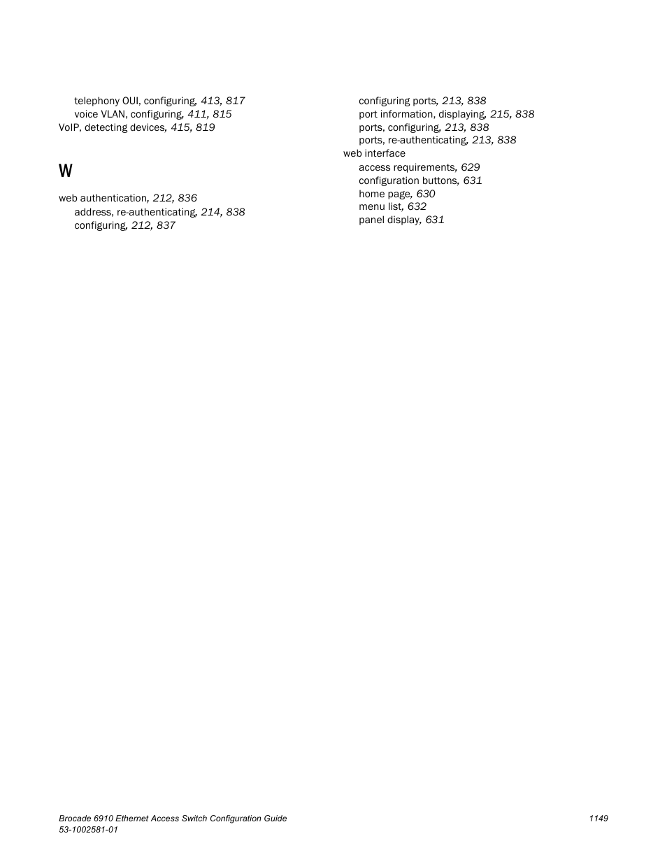 Brocade Communications Systems Brocate Ethernet Access Switch 6910 User Manual | Page 1199 / 1200