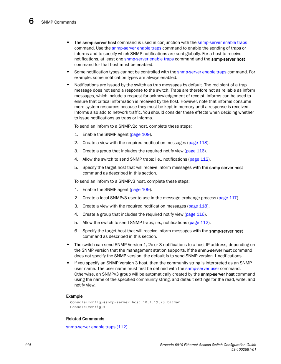 Brocade Communications Systems Brocate Ethernet Access Switch 6910 User Manual | Page 164 / 1200