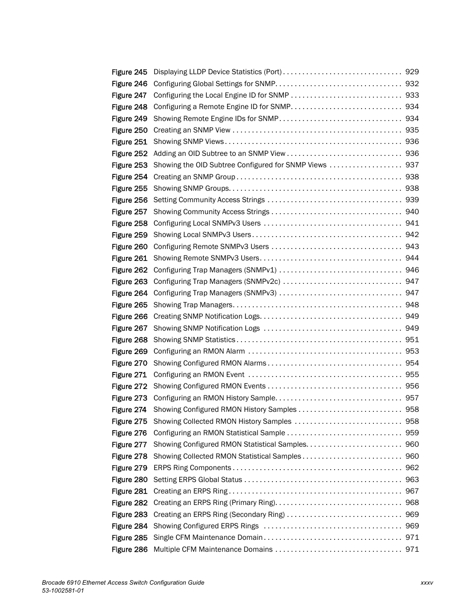 Brocade Communications Systems Brocate Ethernet Access Switch 6910 User Manual | Page 35 / 1200