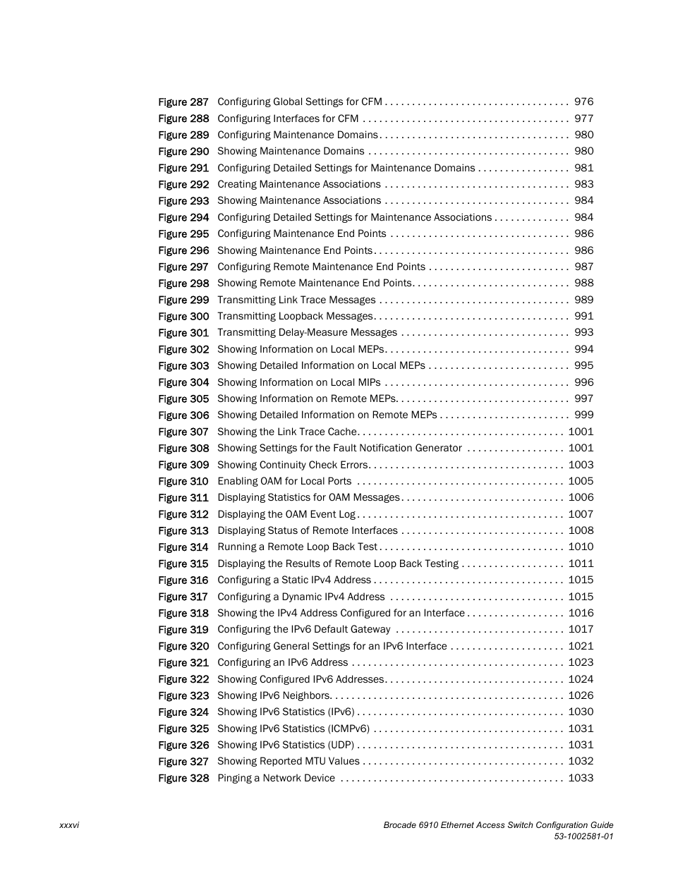 Brocade Communications Systems Brocate Ethernet Access Switch 6910 User Manual | Page 36 / 1200