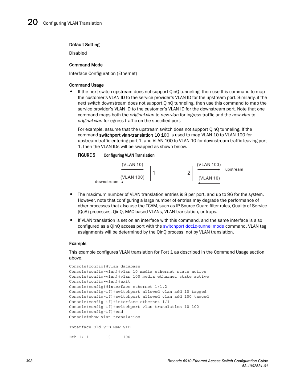 Figure 5, Confi | Brocade Communications Systems Brocate Ethernet Access Switch 6910 User Manual | Page 448 / 1200