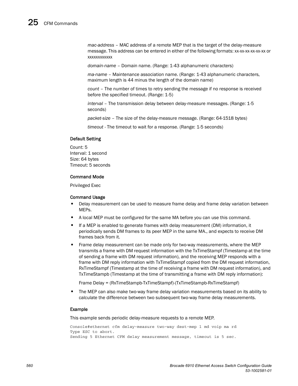 Brocade Communications Systems Brocate Ethernet Access Switch 6910 User Manual | Page 610 / 1200