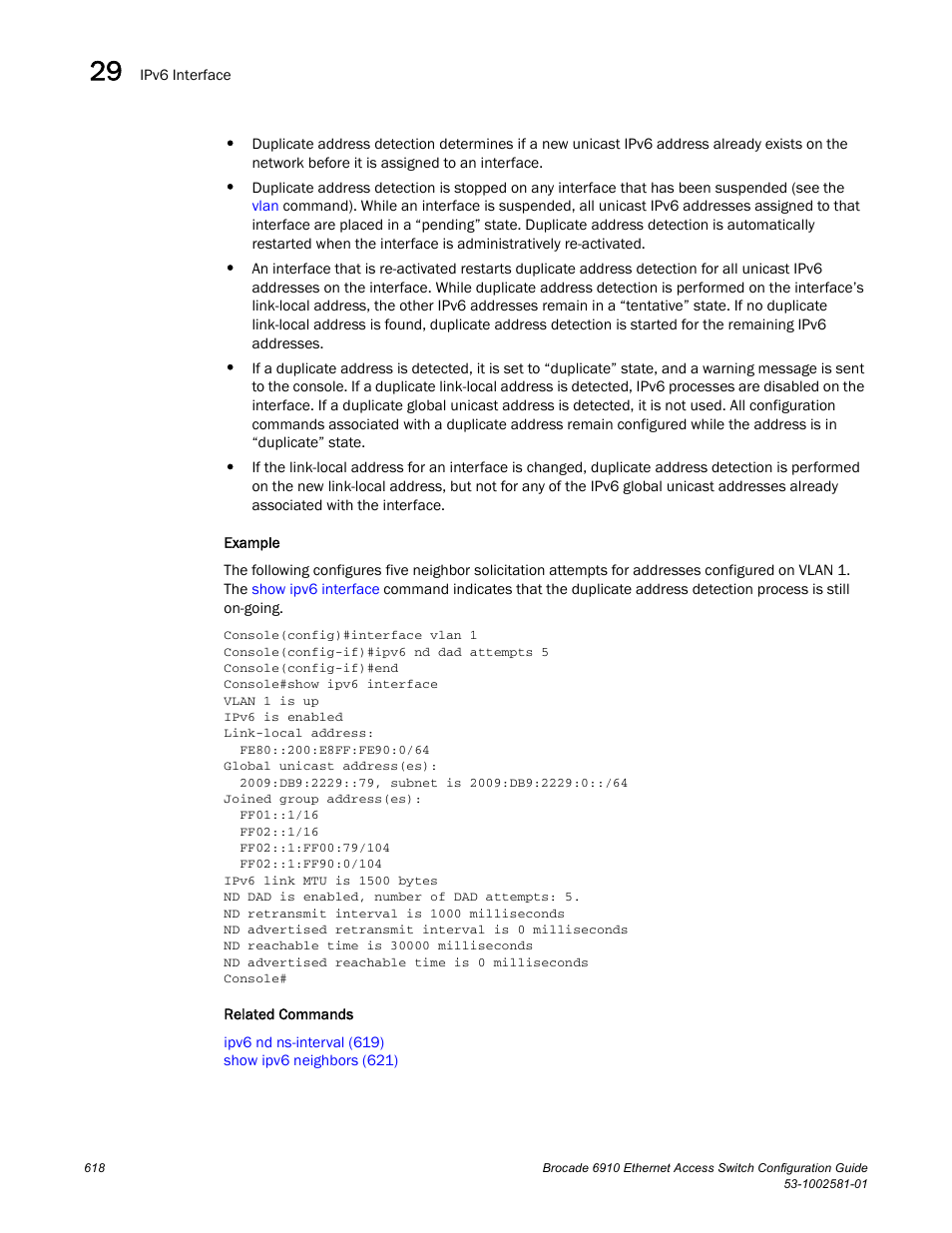 Brocade Communications Systems Brocate Ethernet Access Switch 6910 User Manual | Page 668 / 1200