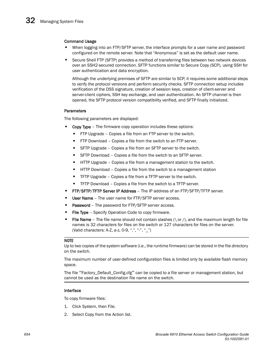 Brocade Communications Systems Brocate Ethernet Access Switch 6910 User Manual | Page 704 / 1200