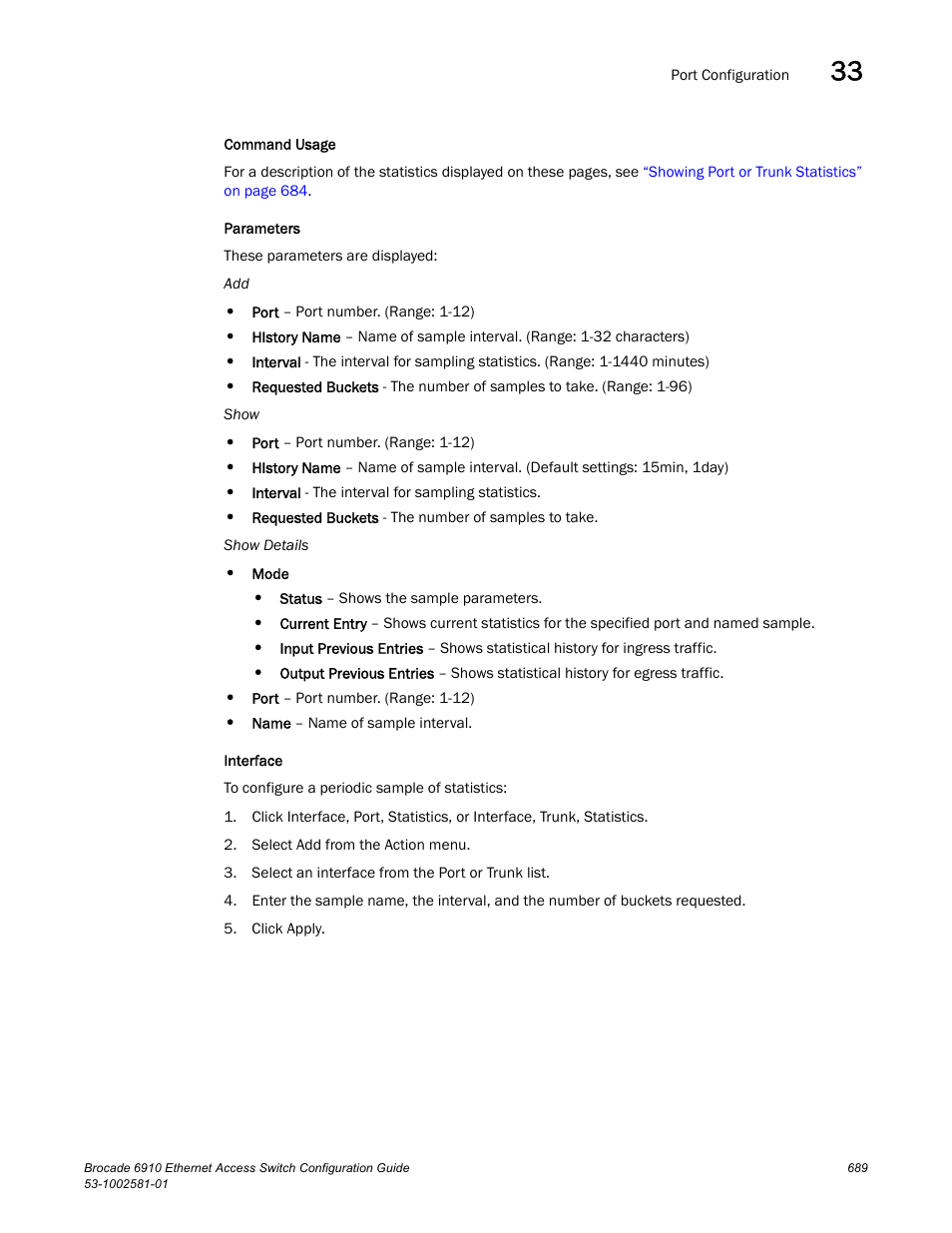 Brocade Communications Systems Brocate Ethernet Access Switch 6910 User Manual | Page 739 / 1200