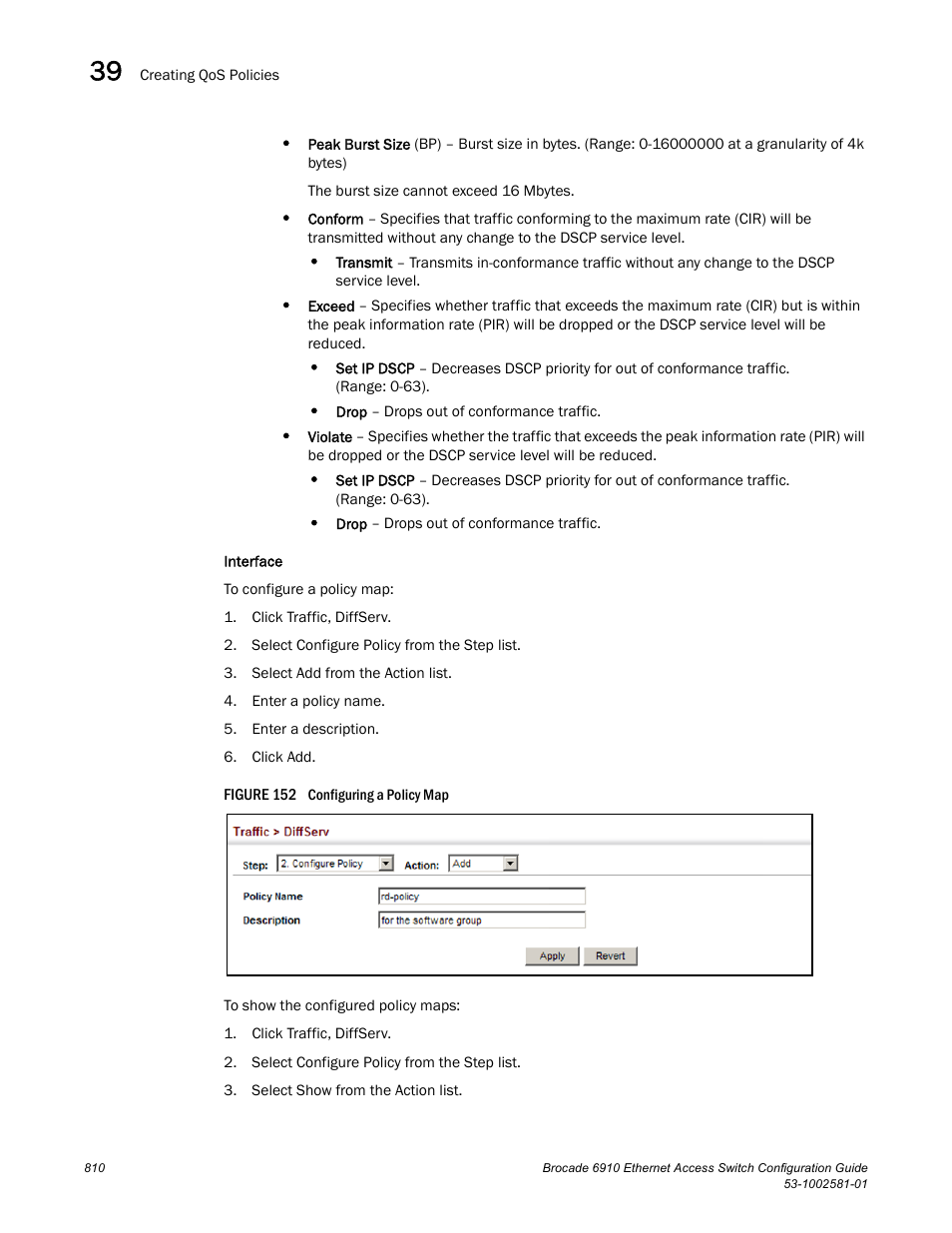 Figure 152 confi | Brocade Communications Systems Brocate Ethernet Access Switch 6910 User Manual | Page 860 / 1200