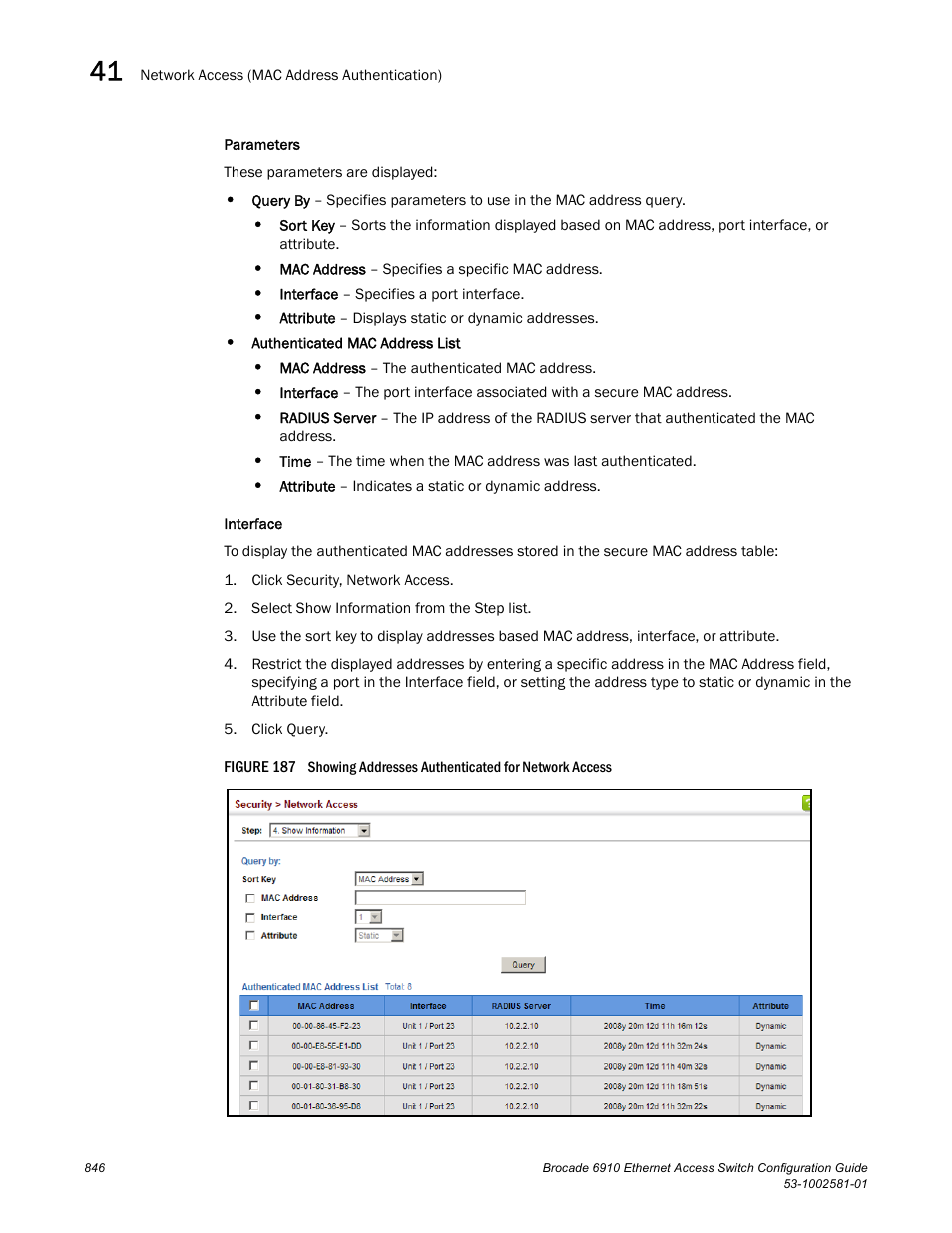 Figure 187 s | Brocade Communications Systems Brocate Ethernet Access Switch 6910 User Manual | Page 896 / 1200