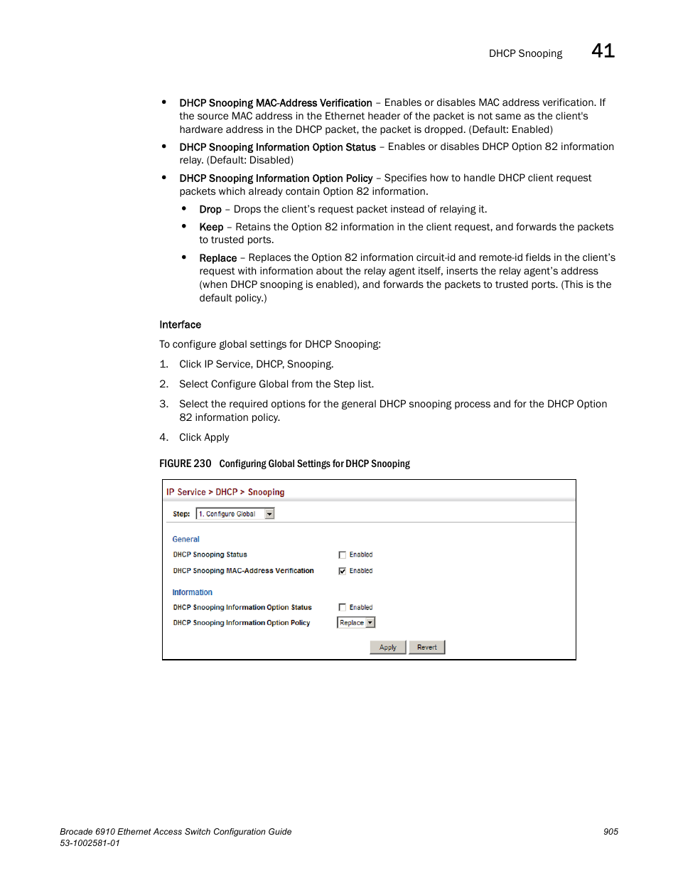Figure 230 confi | Brocade Communications Systems Brocate Ethernet Access Switch 6910 User Manual | Page 955 / 1200