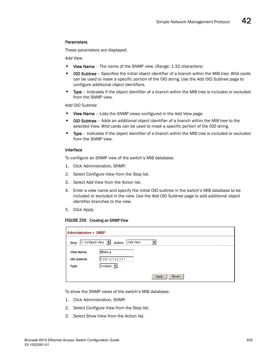 Figure 250 cre | Brocade Communications Systems Brocate Ethernet Access Switch 6910 User Manual | Page 985 / 1200