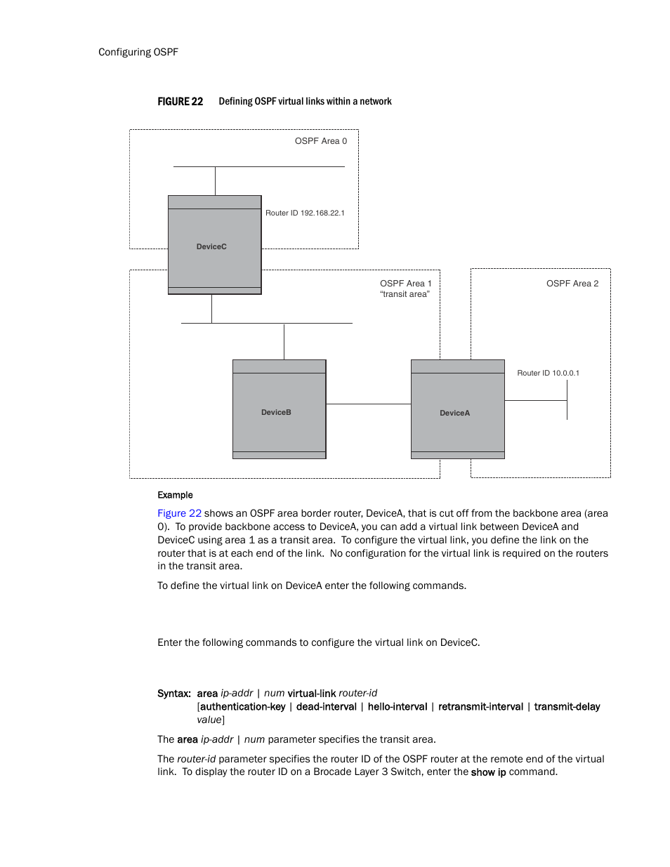 Brocade Communications Systems Layer 3 Routing Configuration ICX 6650 User Manual | Page 208 / 494