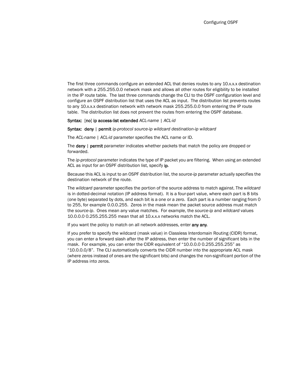 Brocade Communications Systems Layer 3 Routing Configuration ICX 6650 User Manual | Page 217 / 494