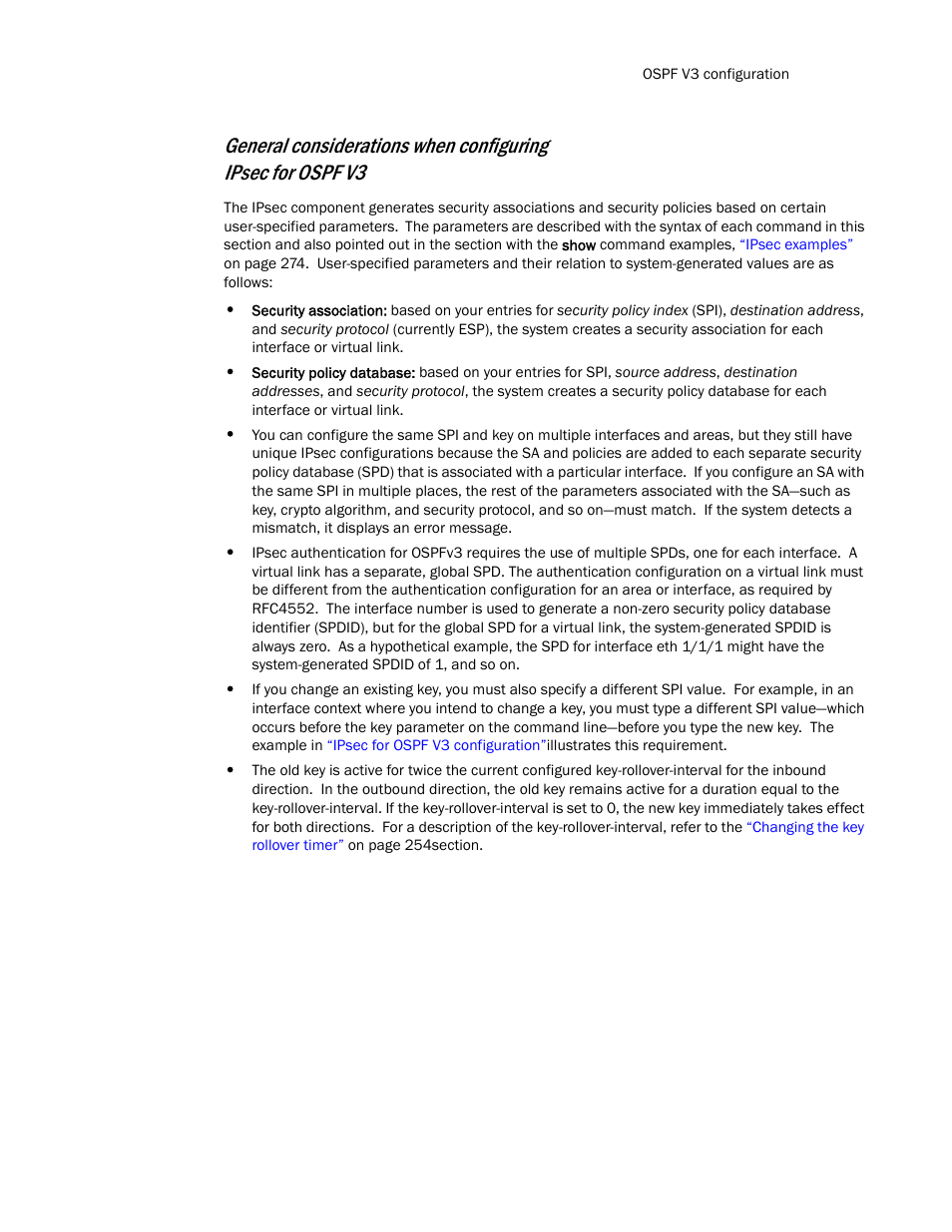 Brocade Communications Systems Layer 3 Routing Configuration ICX 6650 User Manual | Page 267 / 494