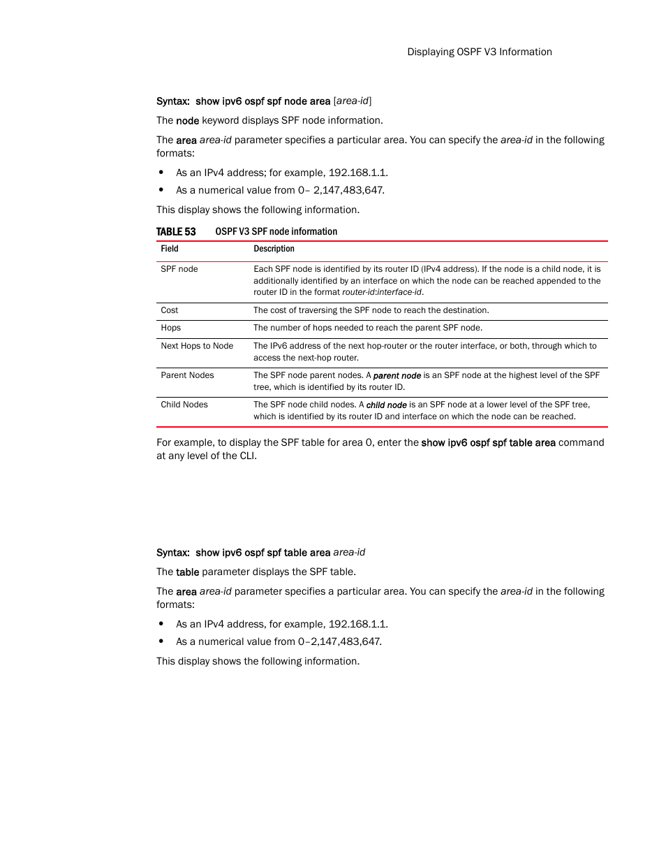 Brocade Communications Systems Layer 3 Routing Configuration ICX 6650 User Manual | Page 289 / 494