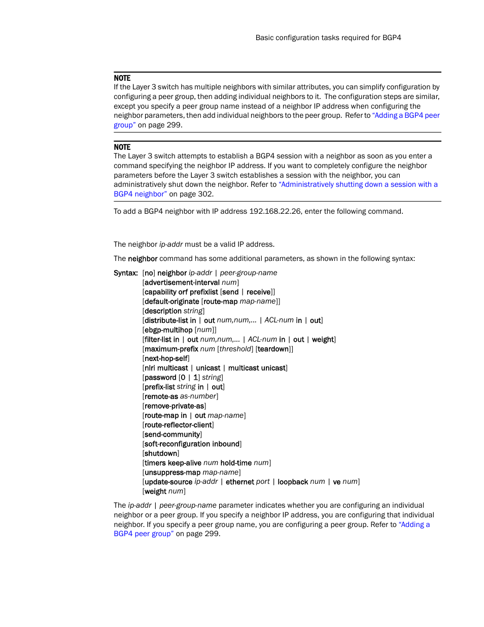 Brocade Communications Systems Layer 3 Routing Configuration ICX 6650 User Manual | Page 311 / 494