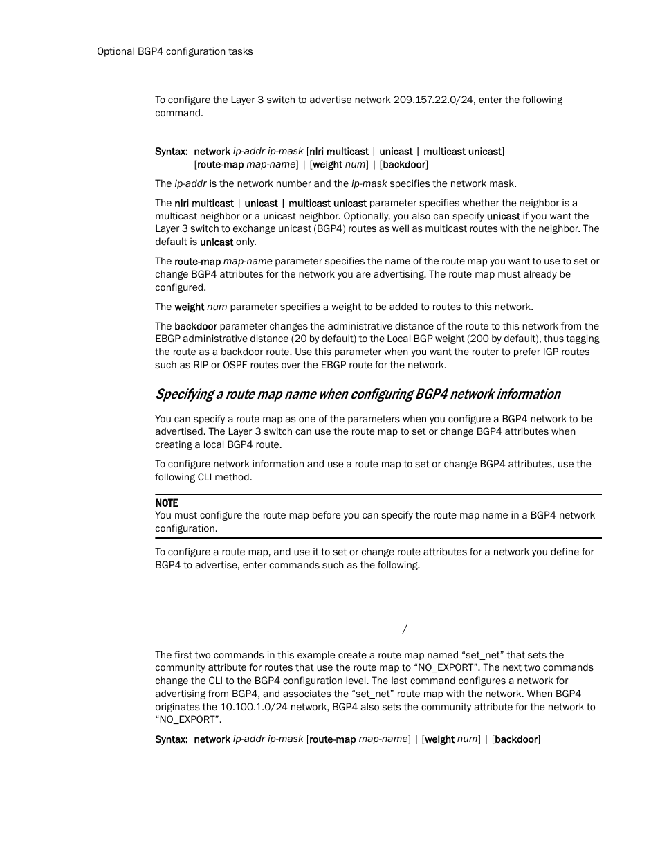 Brocade Communications Systems Layer 3 Routing Configuration ICX 6650 User Manual | Page 326 / 494