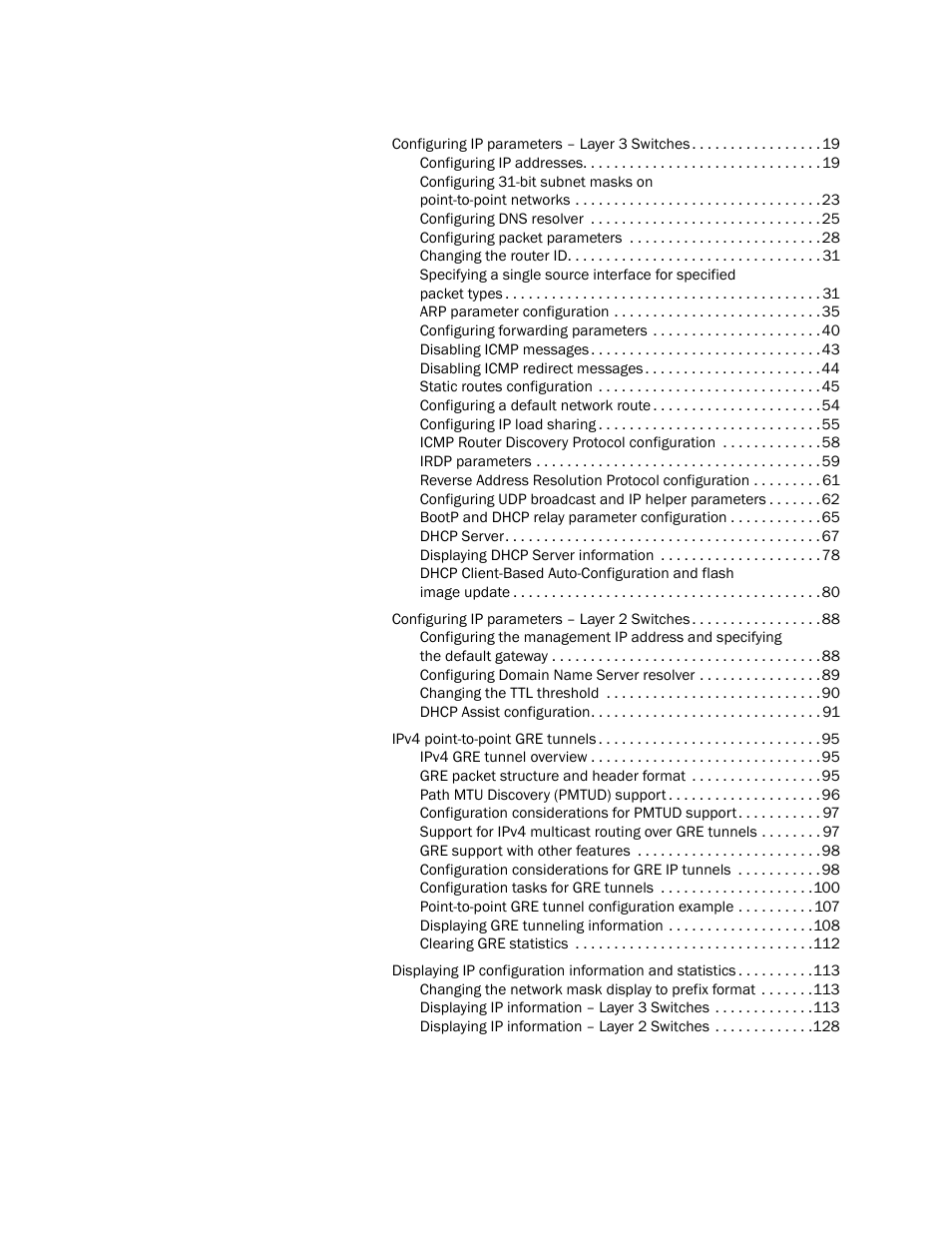 Brocade Communications Systems Layer 3 Routing Configuration ICX 6650 User Manual | Page 4 / 494