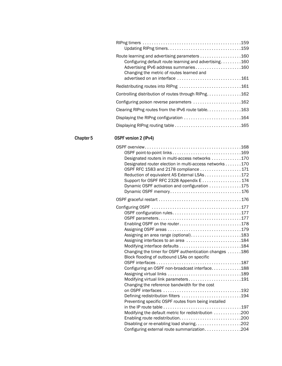 Brocade Communications Systems Layer 3 Routing Configuration ICX 6650 User Manual | Page 6 / 494