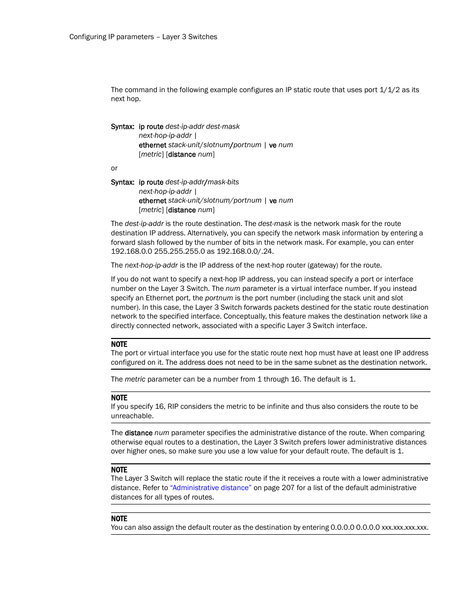 Brocade Communications Systems Layer 3 Routing Configuration ICX 6650 User Manual | Page 66 / 494