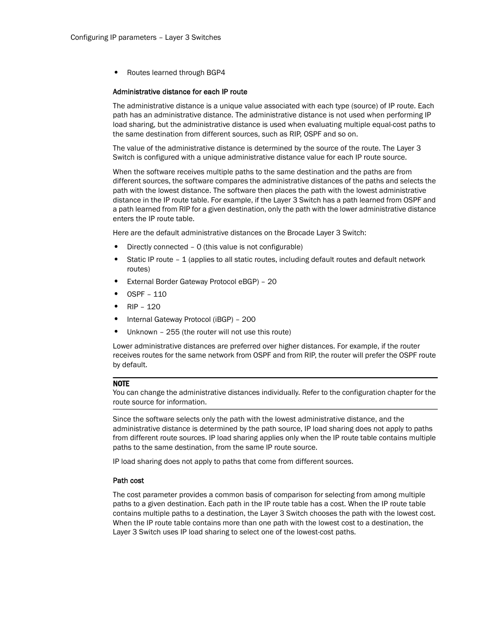 Brocade Communications Systems Layer 3 Routing Configuration ICX 6650 User Manual | Page 74 / 494