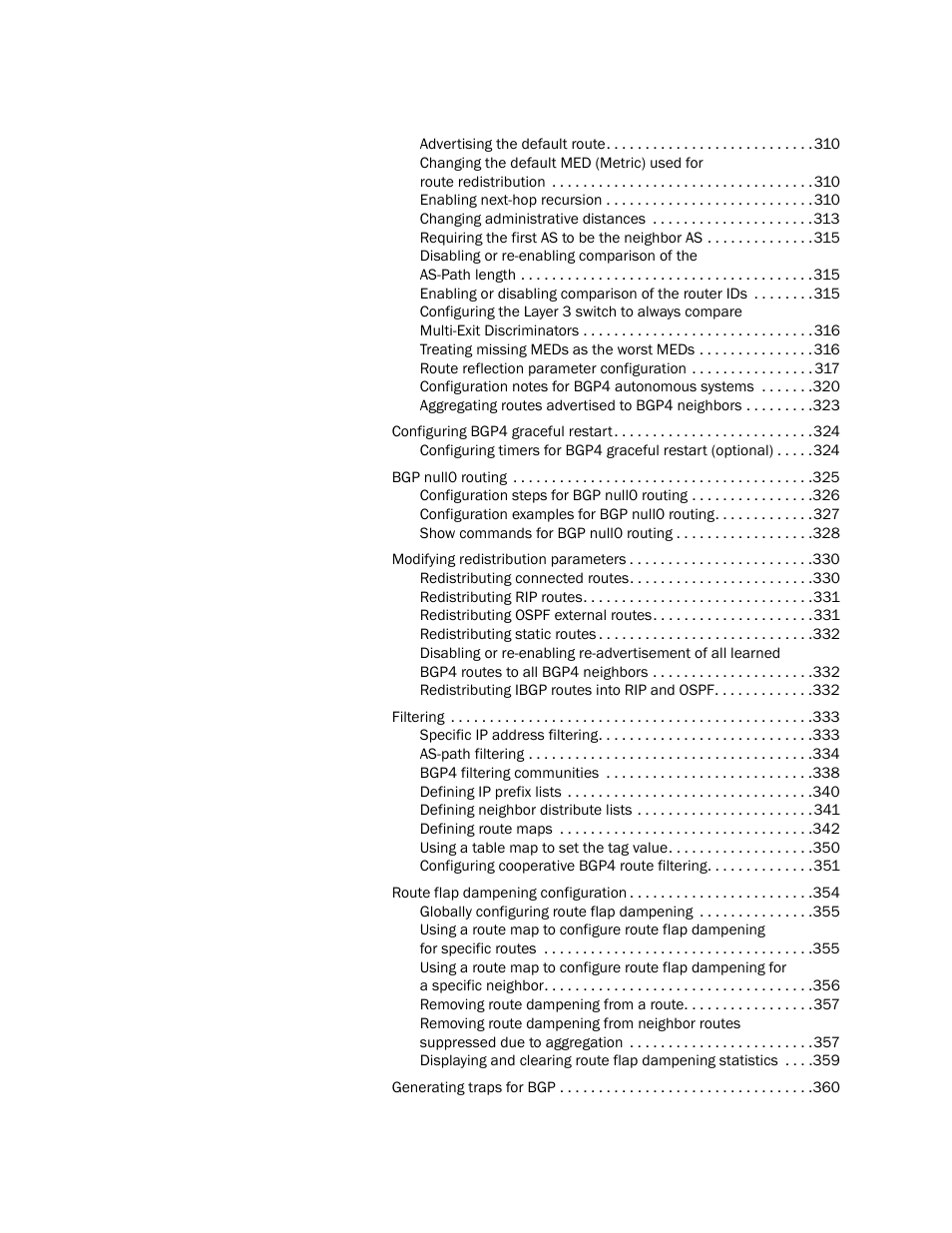 Brocade Communications Systems Layer 3 Routing Configuration ICX 6650 User Manual | Page 9 / 494