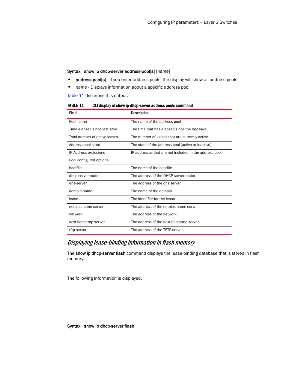 Brocade Communications Systems Layer 3 Routing Configuration ICX 6650 User Manual | Page 97 / 494