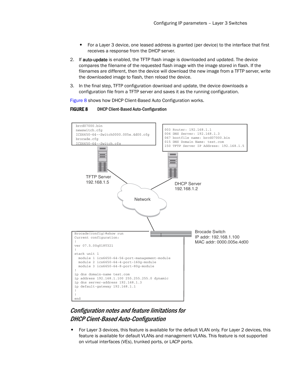 Figure 8 | Brocade Communications Systems Layer 3 Routing Configuration ICX 6650 User Manual | Page 99 / 494