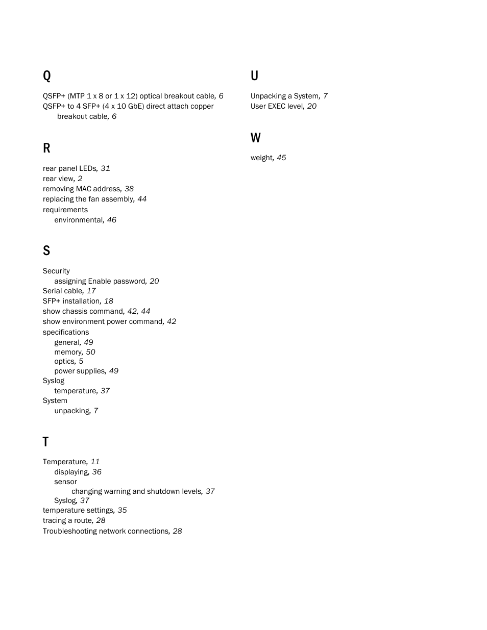 Brocade Communications Systems Brocade ICX 6650 53-1002599-01 User Manual | Page 85 / 86