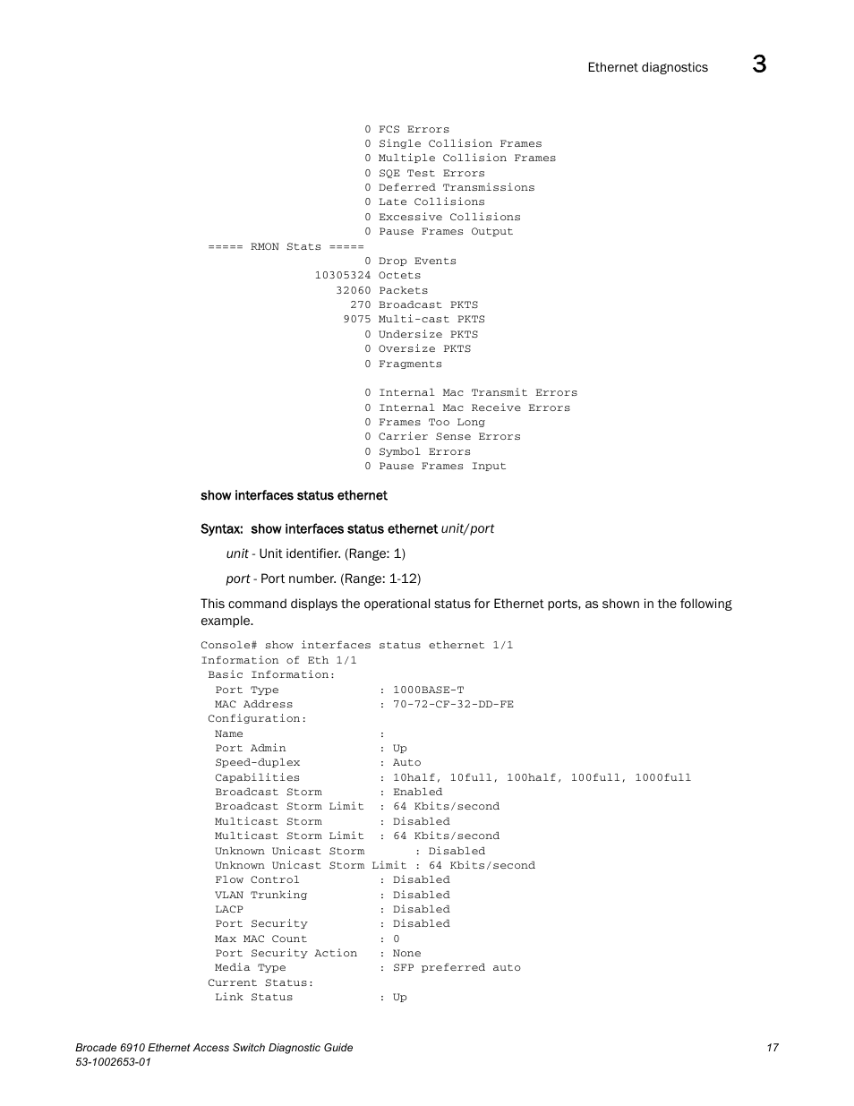 Draft: brocade confidential | Brocade 6910 Ethernet Access Switch Diagnostic Guide (Supporting R2.2.0.0) User Manual | Page 27 / 88