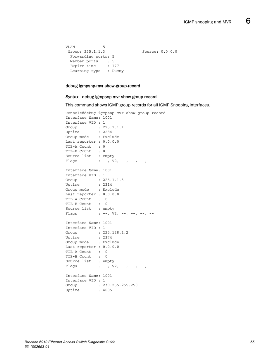 Draft: brocade confidential | Brocade 6910 Ethernet Access Switch Diagnostic Guide (Supporting R2.2.0.0) User Manual | Page 65 / 88