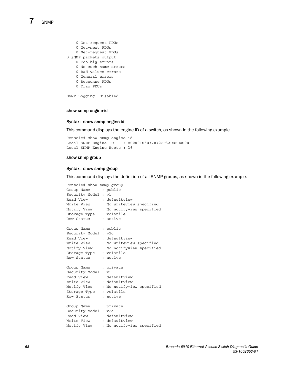 Draft: brocade confidential | Brocade 6910 Ethernet Access Switch Diagnostic Guide (Supporting R2.2.0.0) User Manual | Page 78 / 88