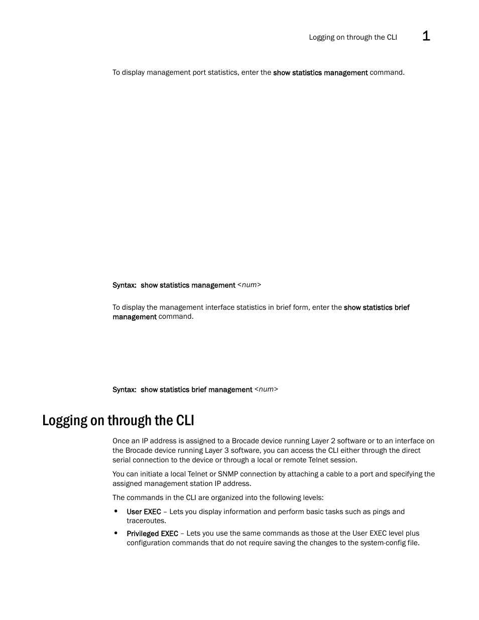 Logging on through the cli | Brocade Communications Systems Brocade ICX 6650 User Manual | Page 21 / 330