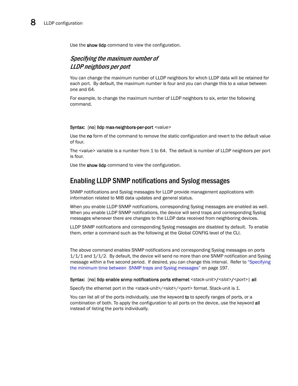 Brocade Communications Systems Brocade ICX 6650 User Manual | Page 214 / 330