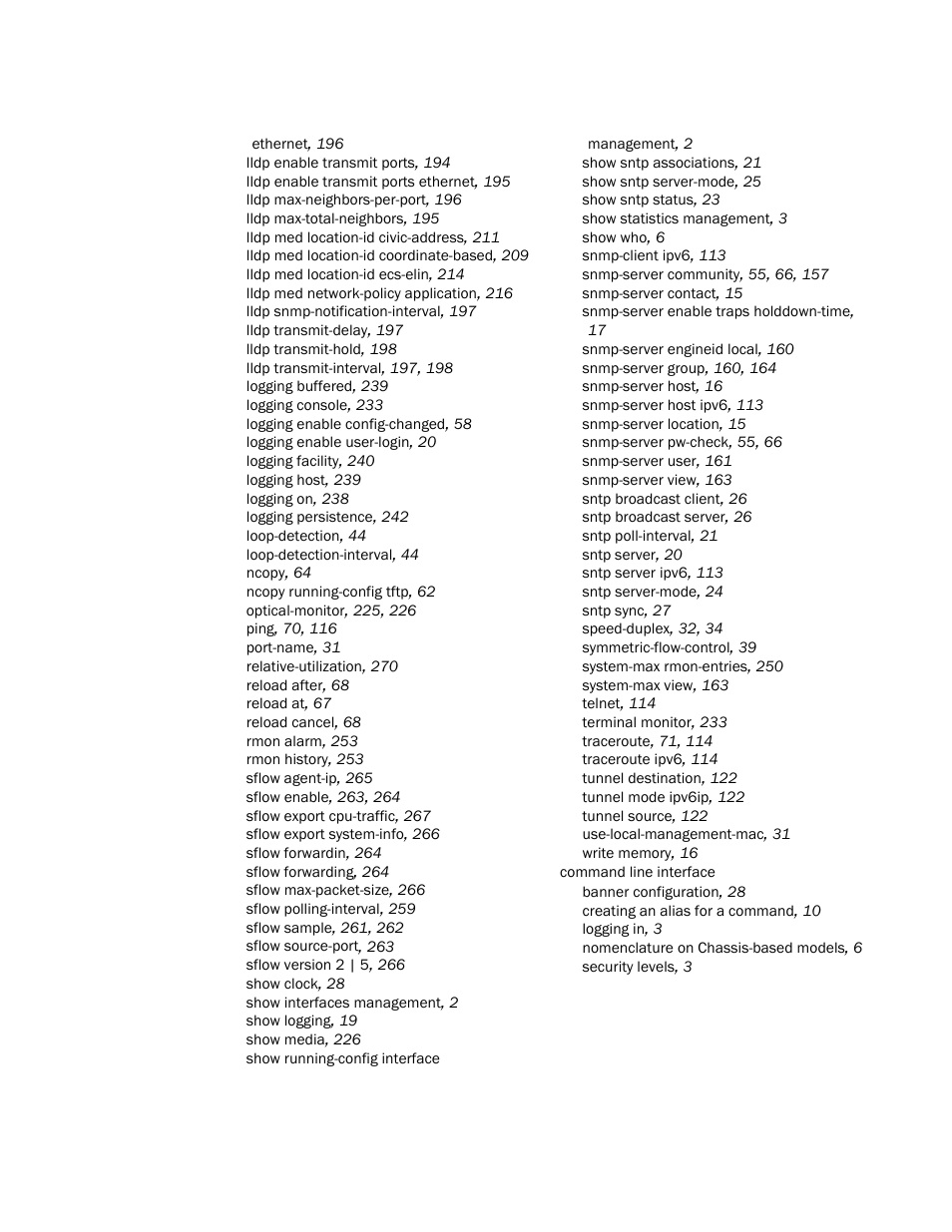 Brocade Communications Systems Brocade ICX 6650 User Manual | Page 321 / 330