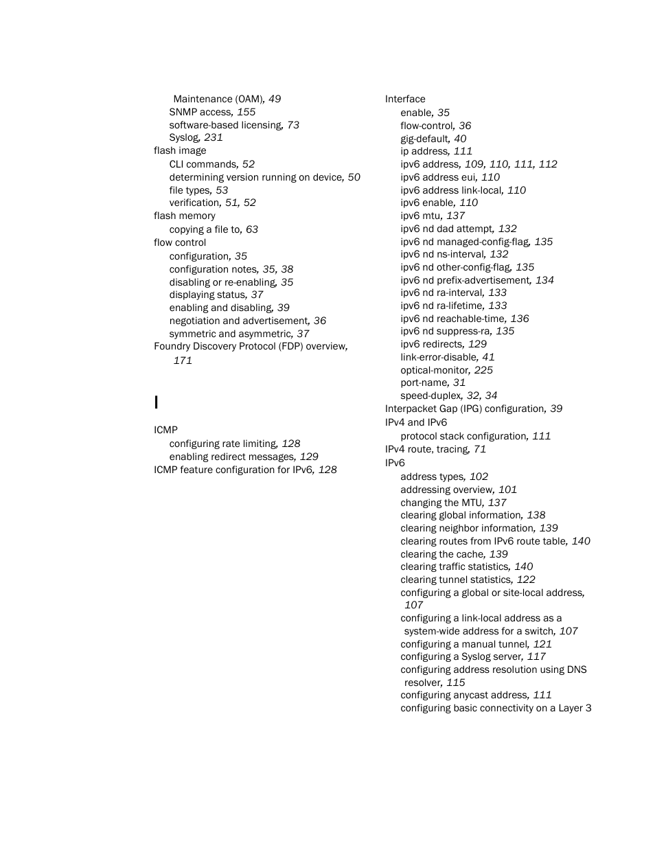 Brocade Communications Systems Brocade ICX 6650 User Manual | Page 323 / 330