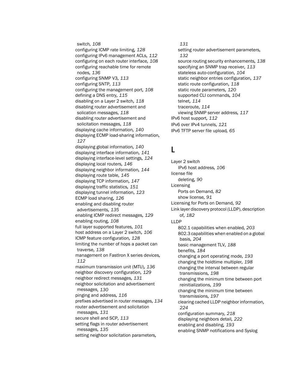 Brocade Communications Systems Brocade ICX 6650 User Manual | Page 324 / 330