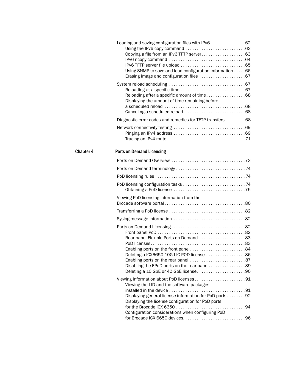 Brocade Communications Systems Brocade ICX 6650 User Manual | Page 5 / 330